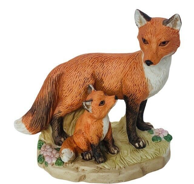 Fox Figurine Sculpture Pup Kit Homco Home And 50 Similar Items