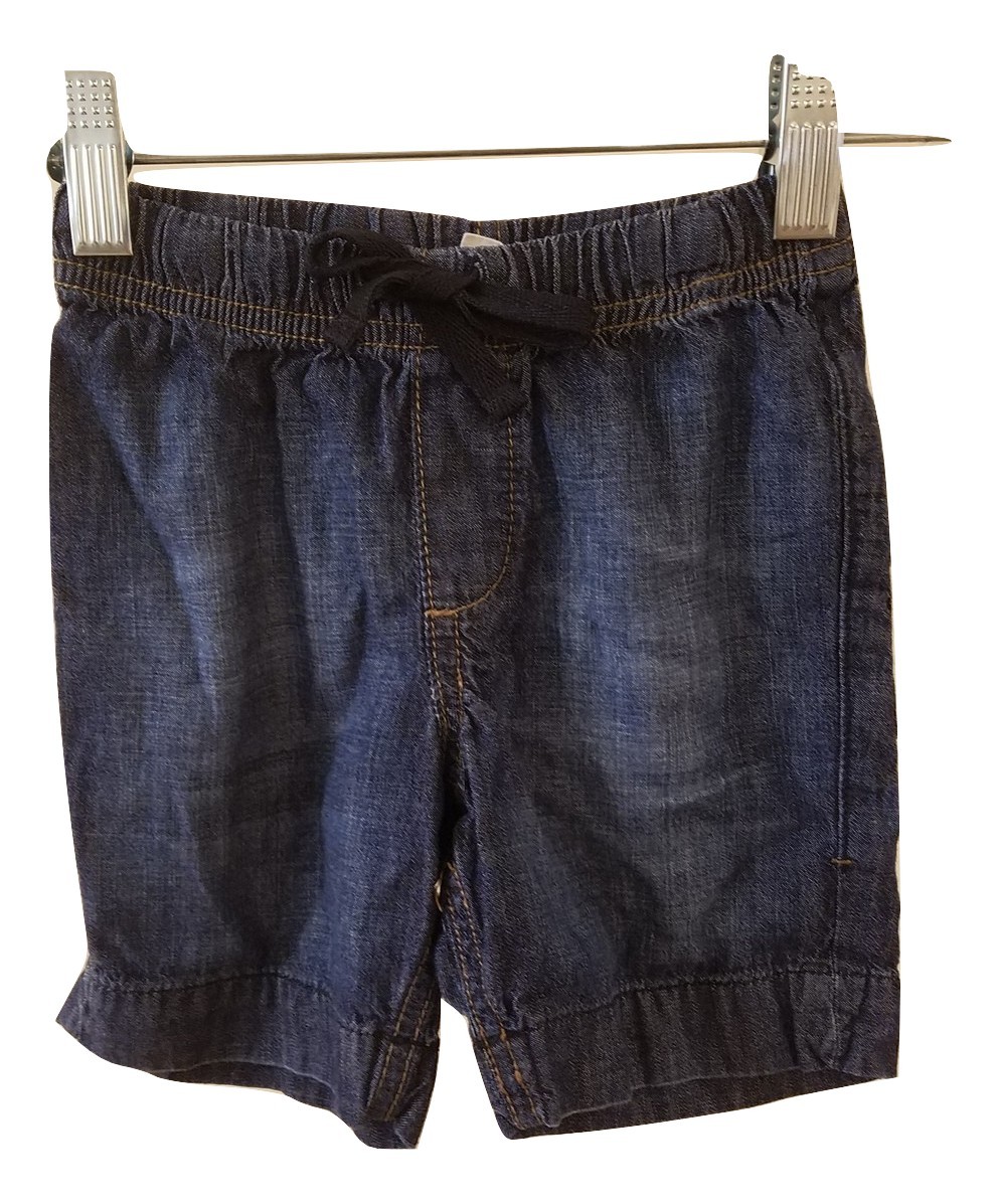 NWT Girls 3T JUMPING BEANS Jean Shorts Heart Pockets Bermuda length