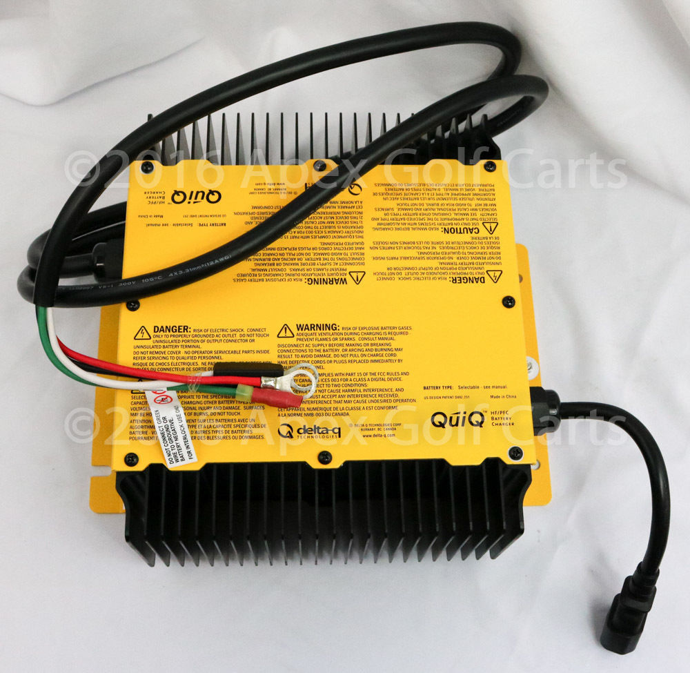 DeltaQ QuiQ OnBoard 48V Battery Charger 9124800D1 Golf Cart, Floor