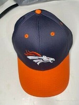 Denver Broncos Nfl Team Apparel Adult Adjustable Hat New & Licensed Nwt - $14.46