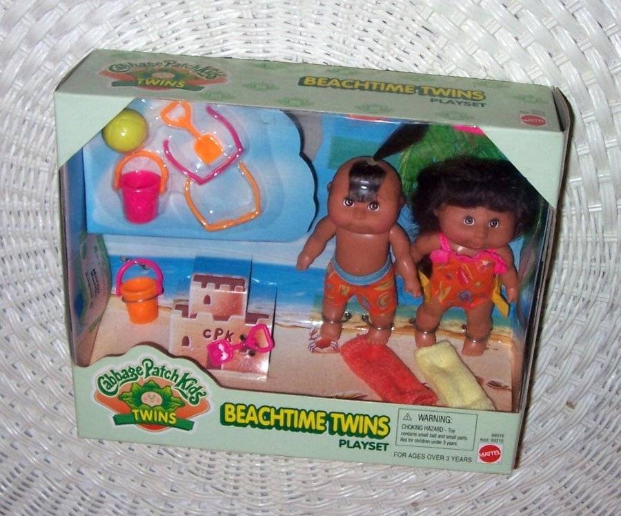 twin cabbage patch dolls