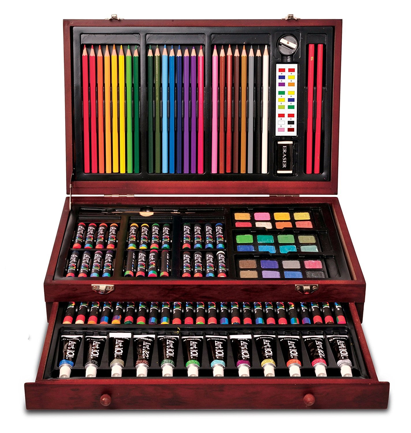 Wooden Box Art Set 119-Piece Wooden Art Set - Other