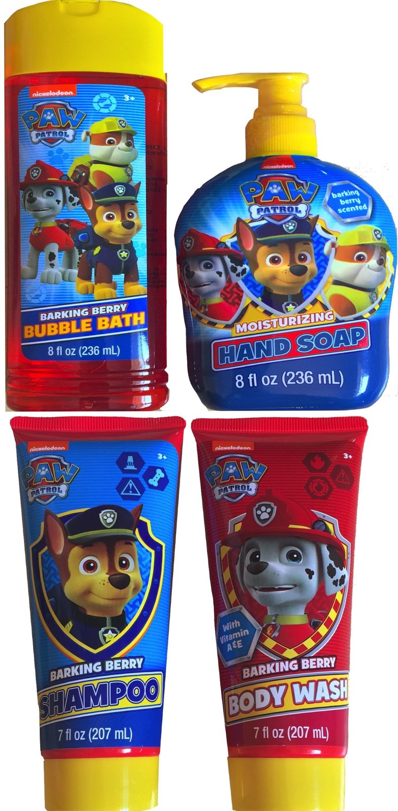 paw patrol bath accessories