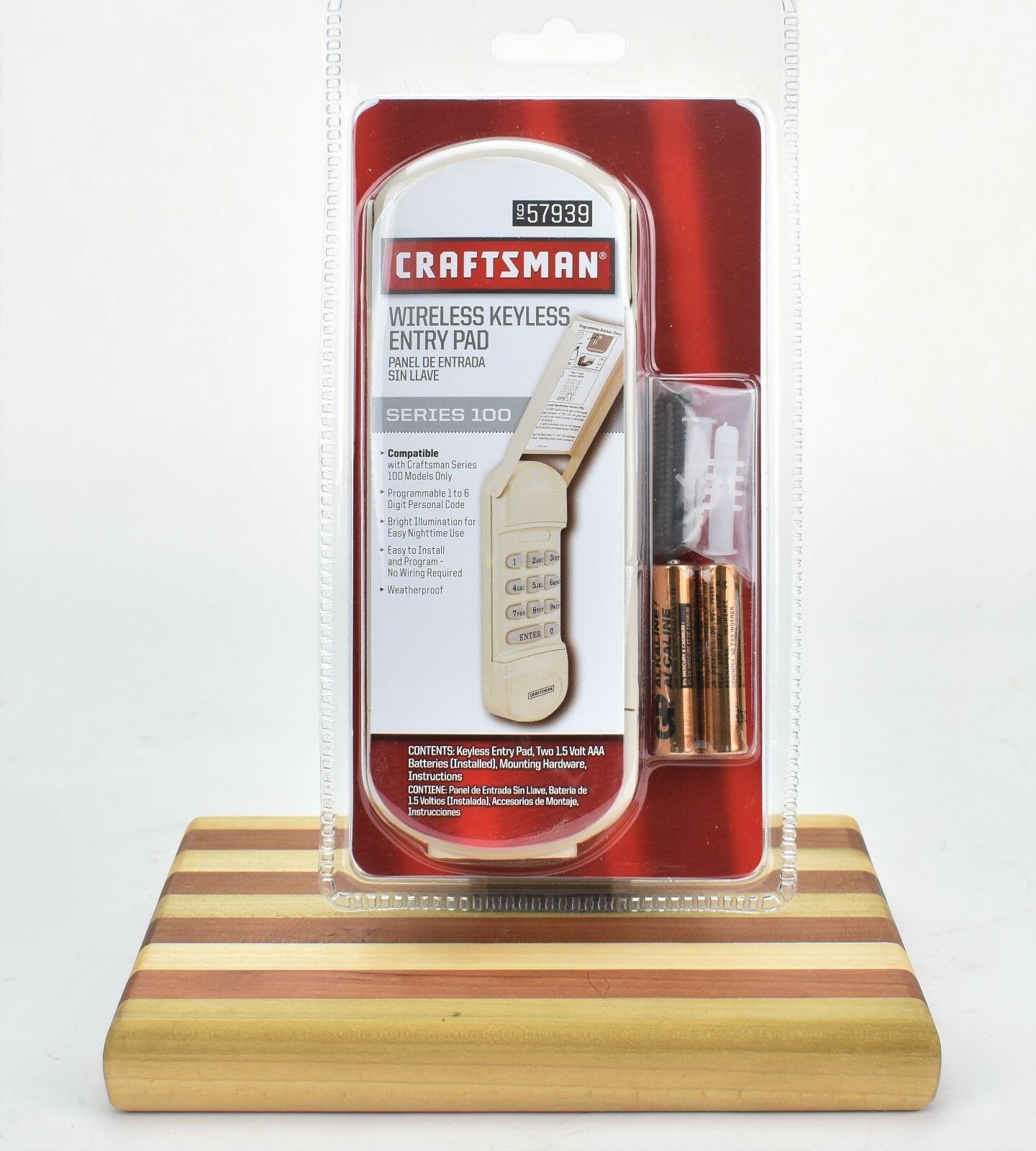 NEW CRAFTSMAN WIRELESS KEYLESS ENTRY PAD SERIES 100 57939 Opener Parts & Accessories