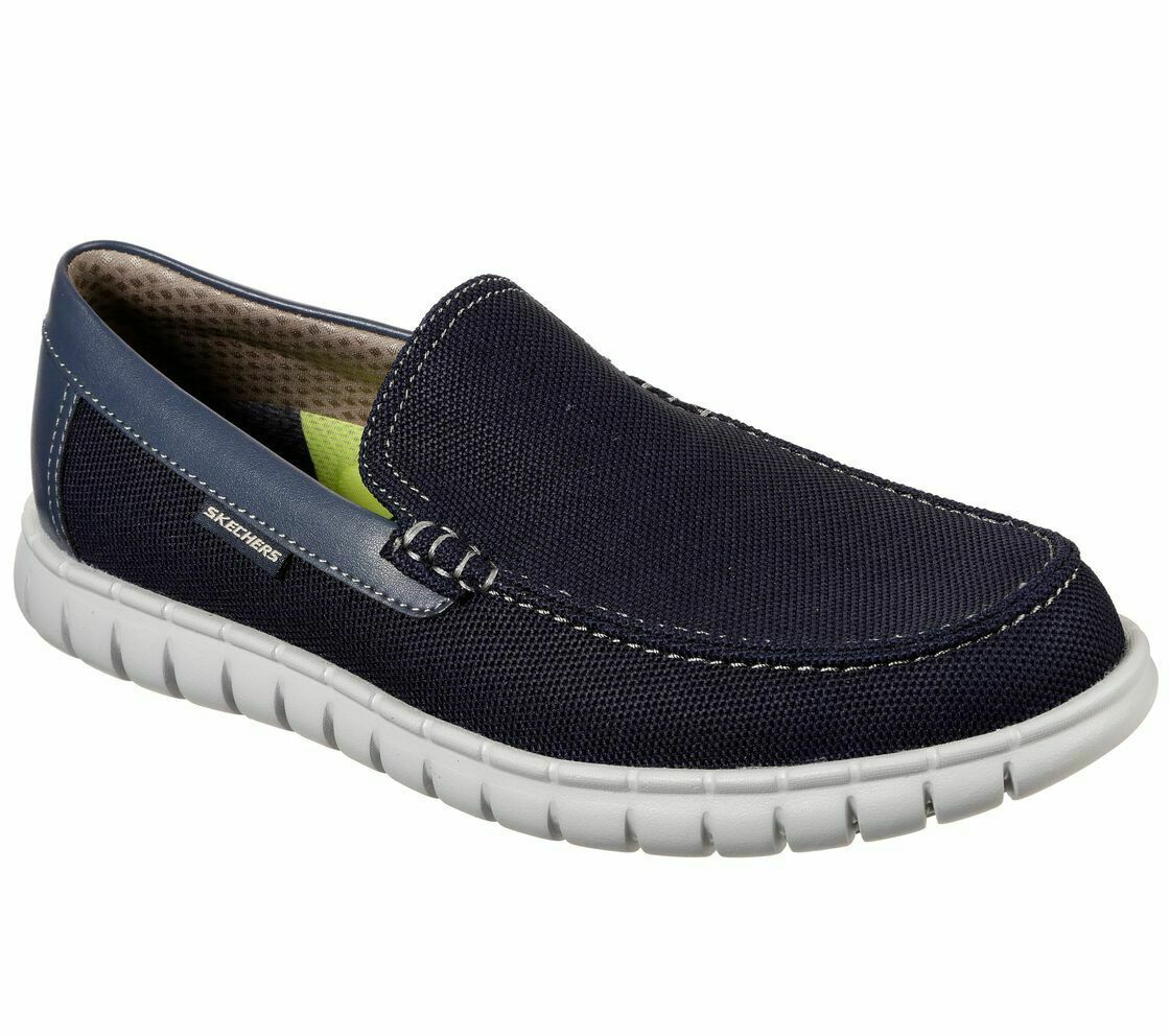 skechers memory foam loafers