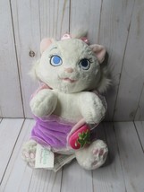 PP Disney Babies The Aristocats Marie White Kitty Cat Plush Toy Doll w/ ... - $14.84