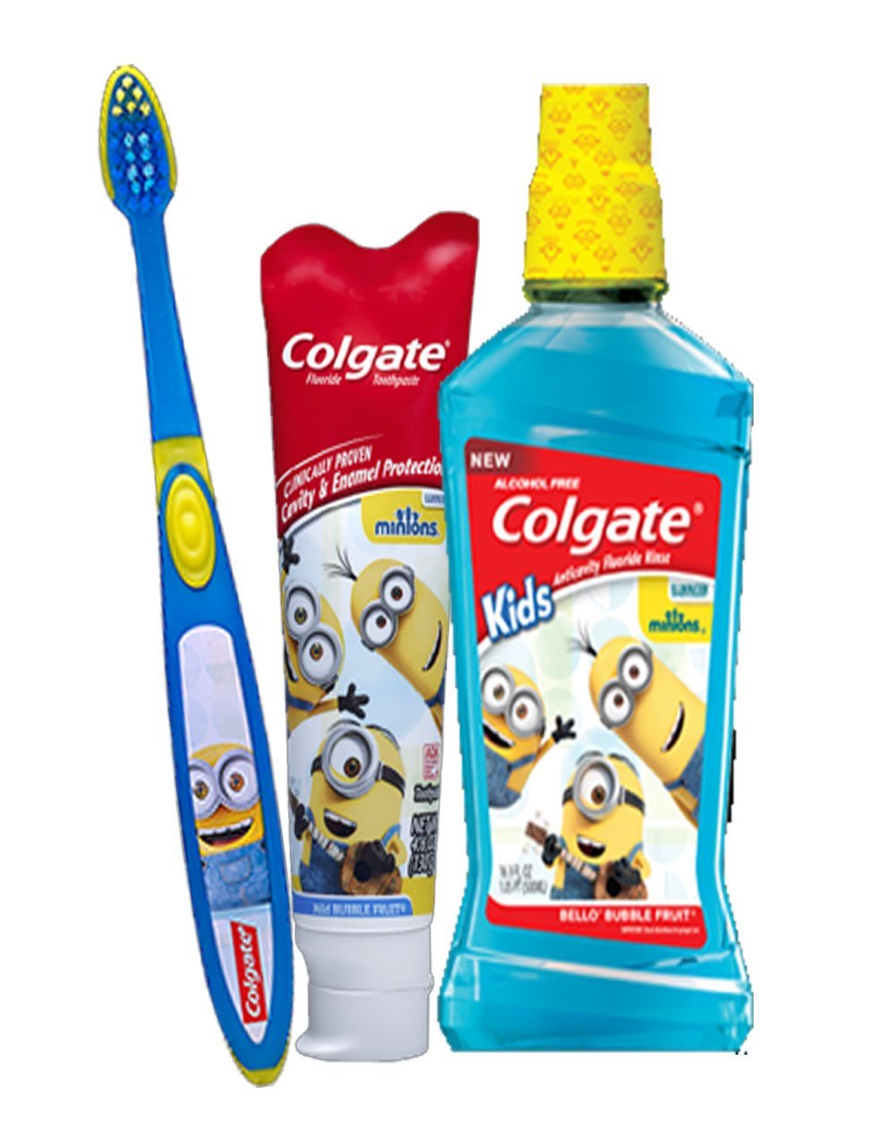 Despicable Me "Minions" 3pc Bright Smile Oral Hygiene Set! (1) Minion