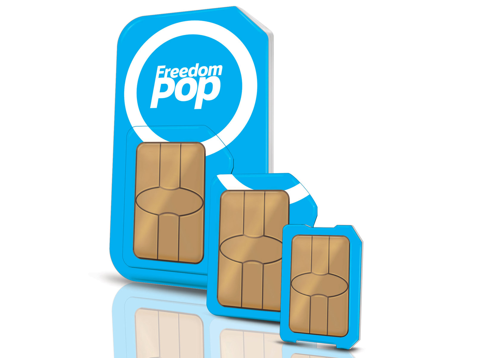 FreedomPop Zoom 4G LTE GSM SIM (AT&T) **TopUp Disabled** Other