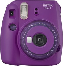 Fujifilm Mini 9 Instant Camera With Clear Accents (Purple) - $96.95