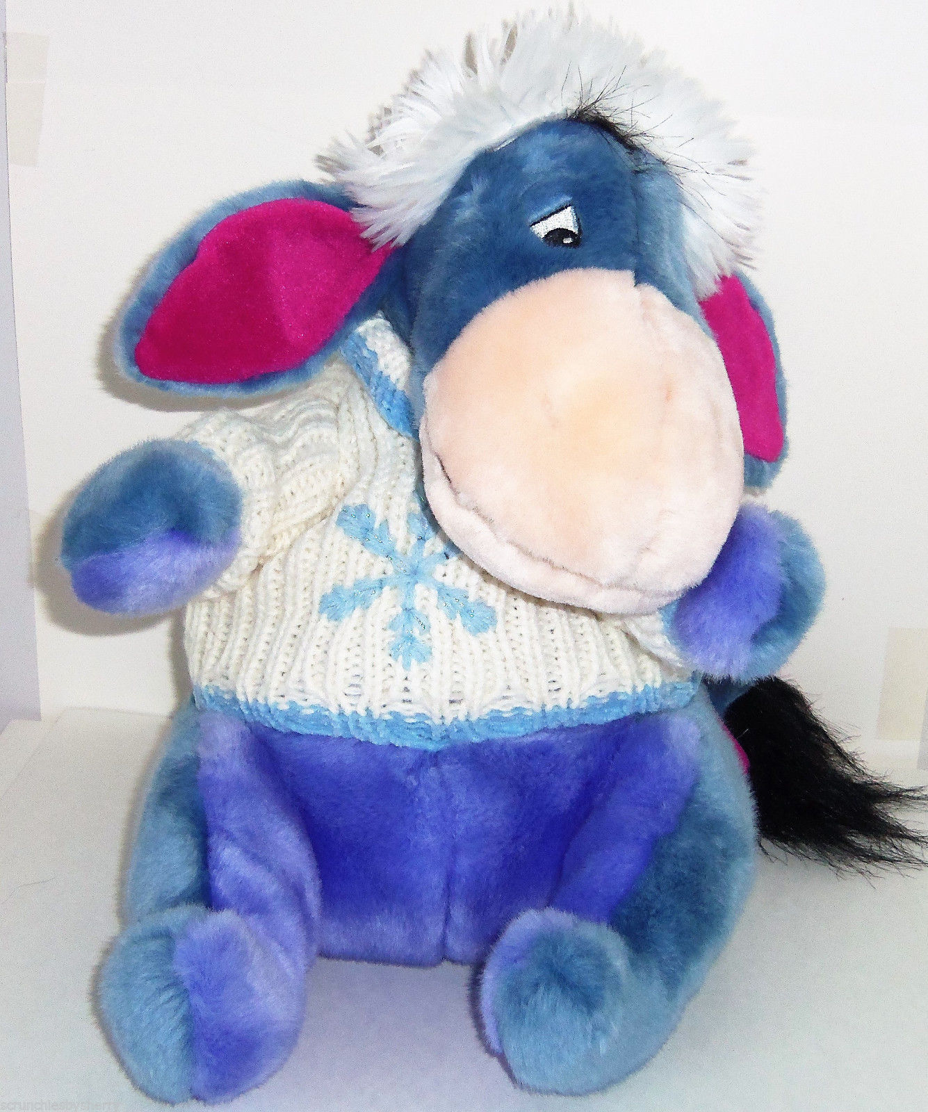 christmas eeyore plush