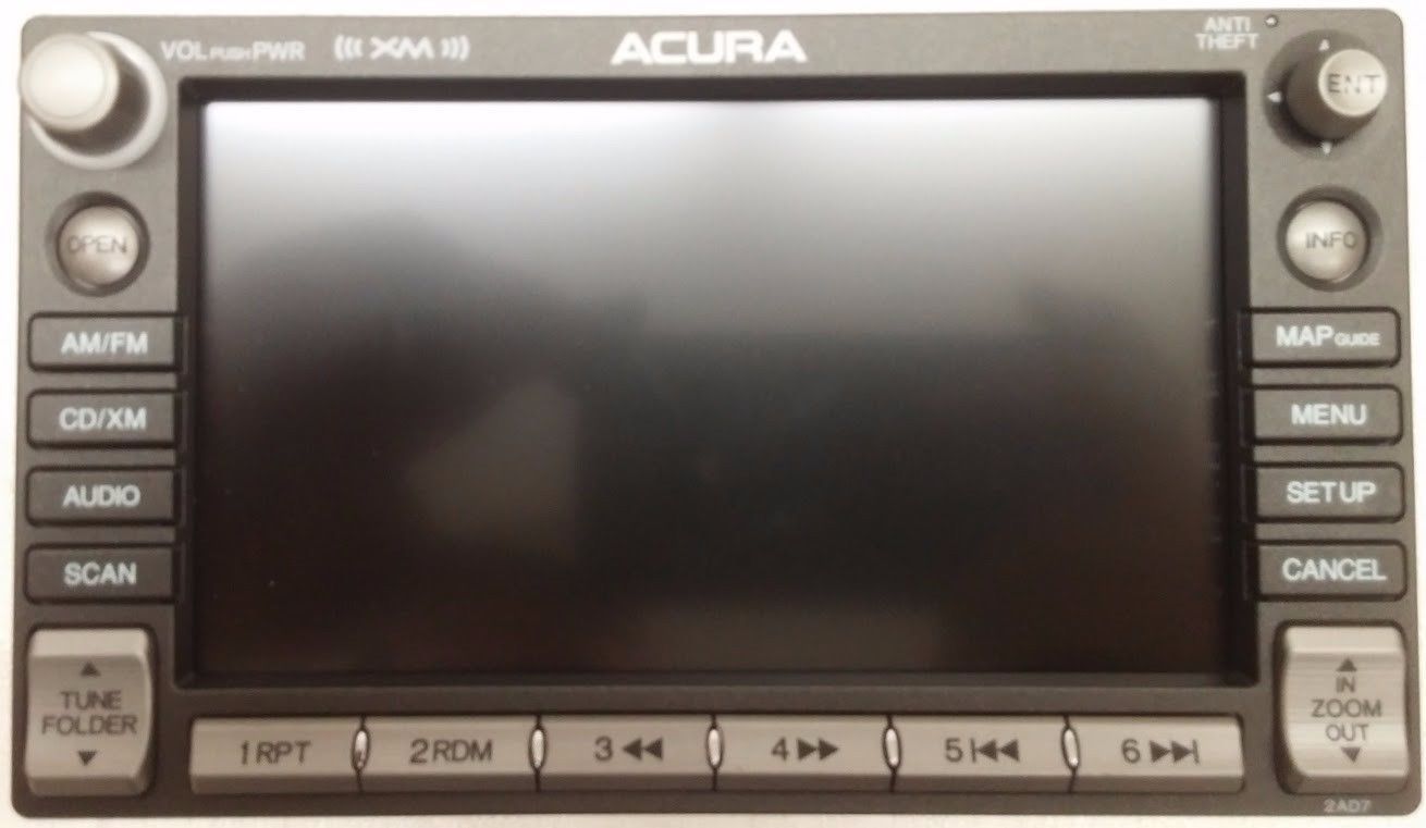 Acura CSX 2008+ super rare OEM CD Navigation Nav GPS XM satellite radio