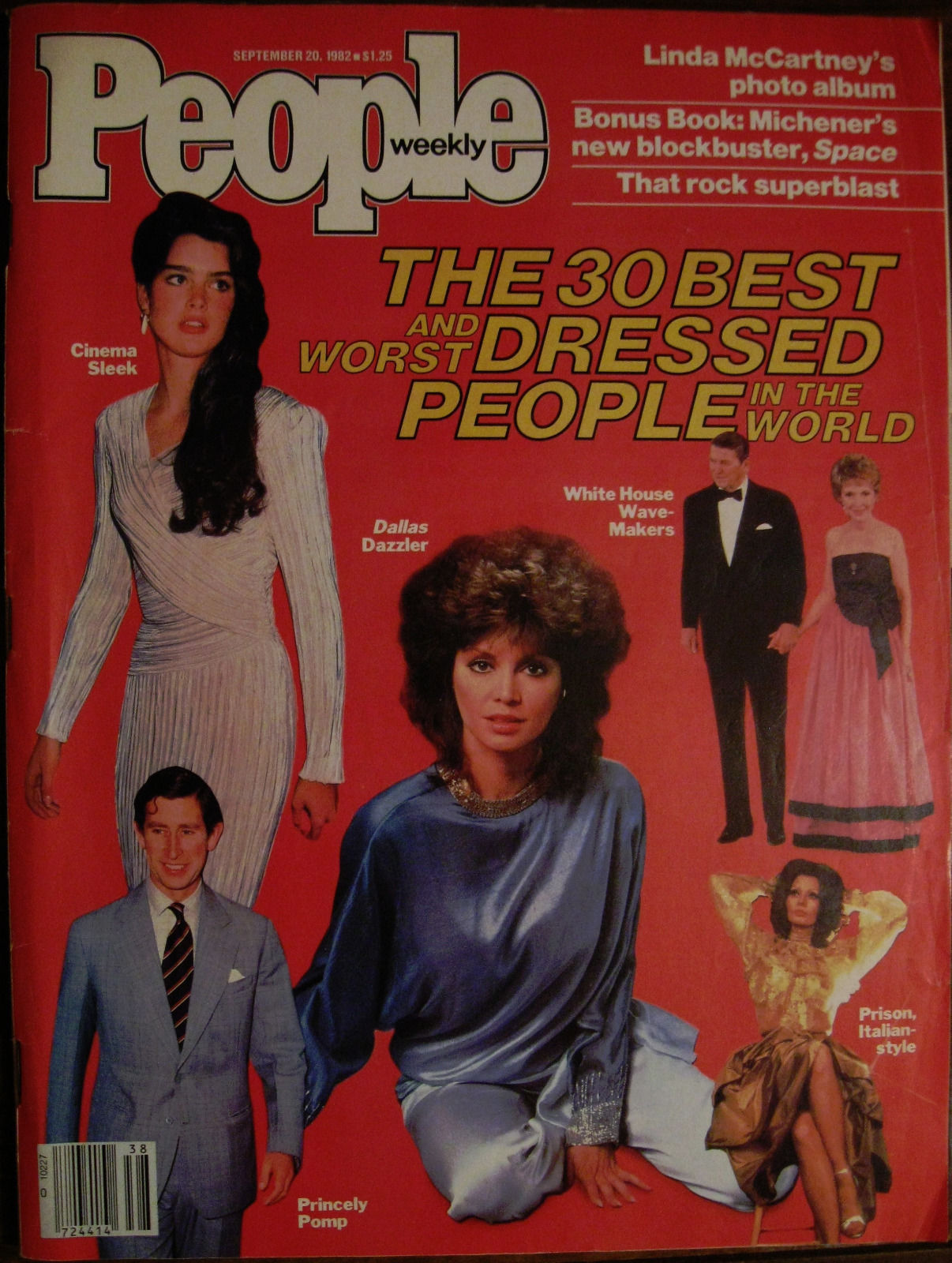 Primary image for PEOPLE MAGAZINE September 20, 1982 Sophia Loren, Diana, McCartney: EXCELLENT.