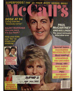 McCALL&#39;S MAGAZINE 1981, 1982, 1983, 1984 Diana,Loren,McCartney,MJ,Brosna... - $145.00