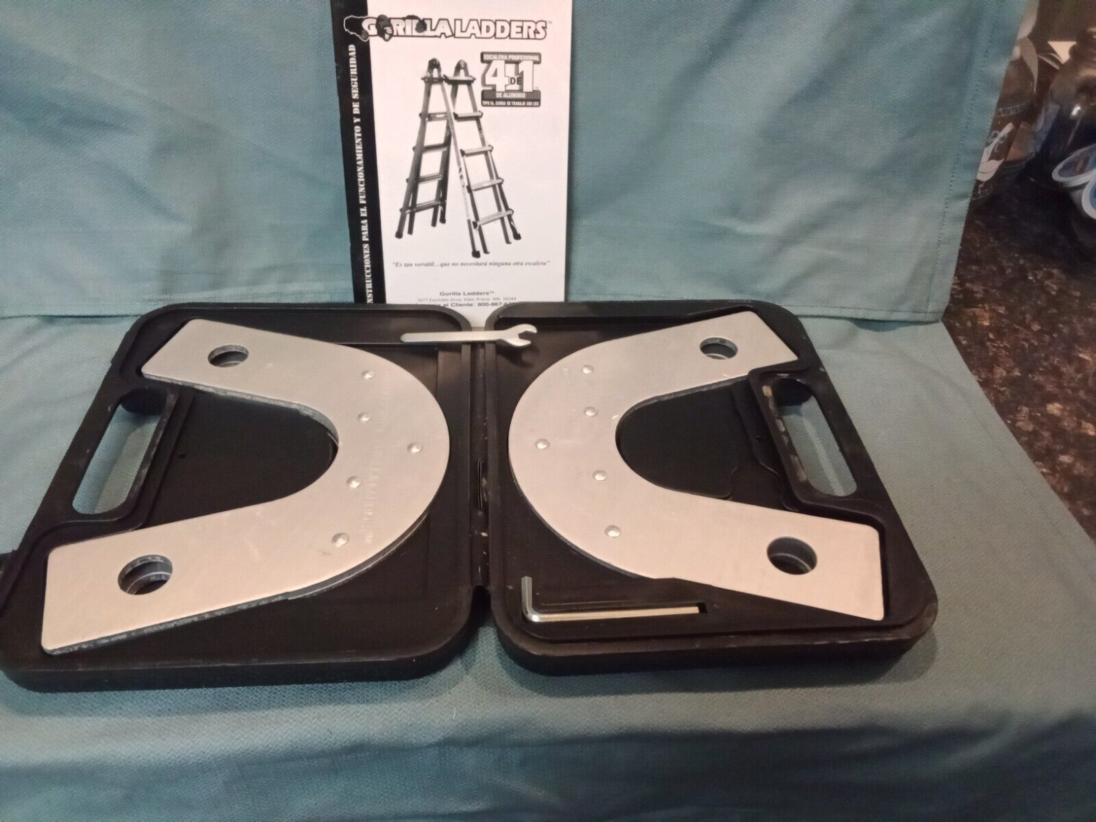 GORILLA 4in1 Aluminum Ladder Static Safety Hinge Kit /Scaffold