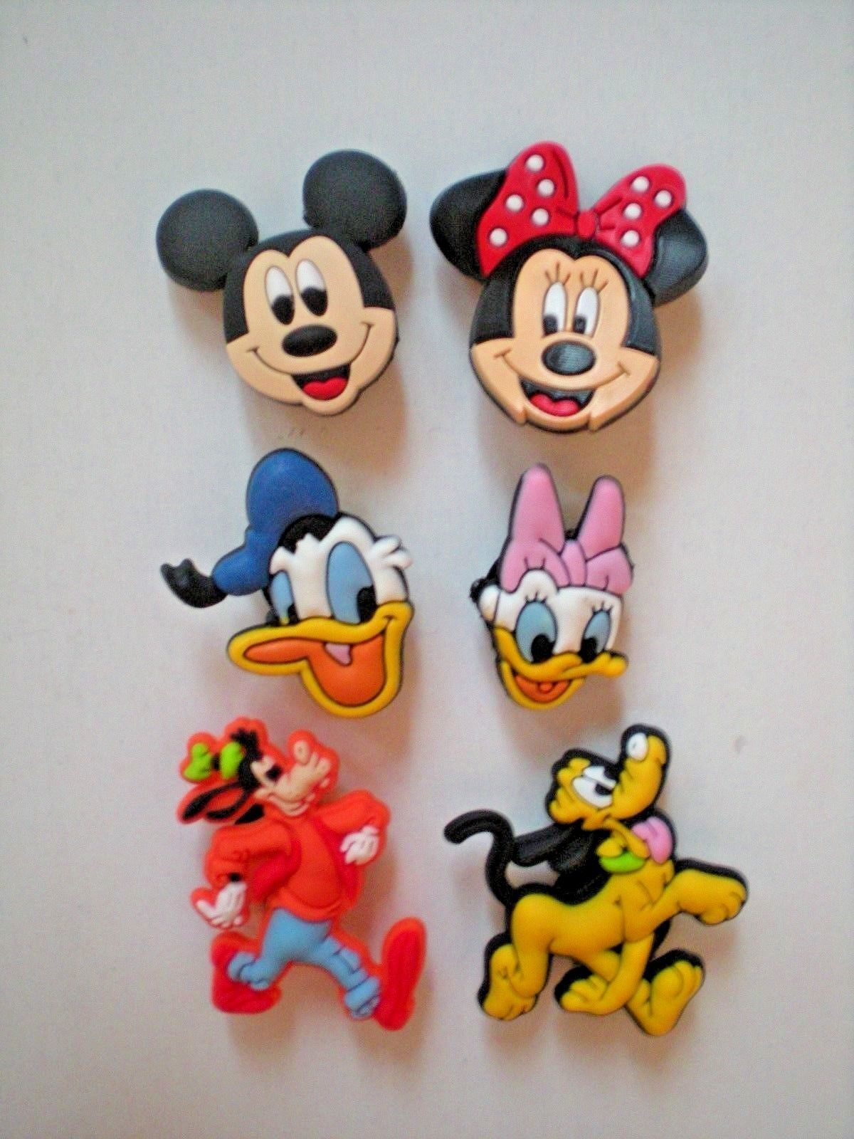 Jibbitz Croc Clog Shoe Charm Plug Mickey Minnie Mouse Fit Bracelet