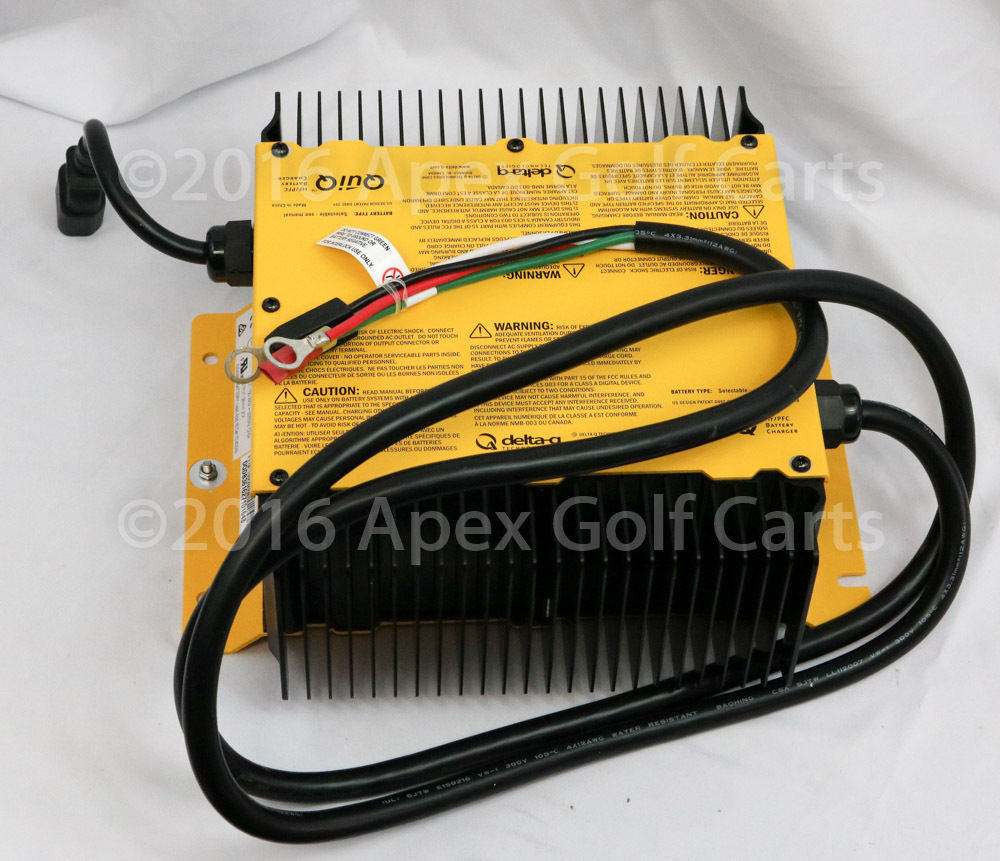 DeltaQ QuiQ OnBoard 24V Battery Charger 9122400 Golf Cart, Floor
