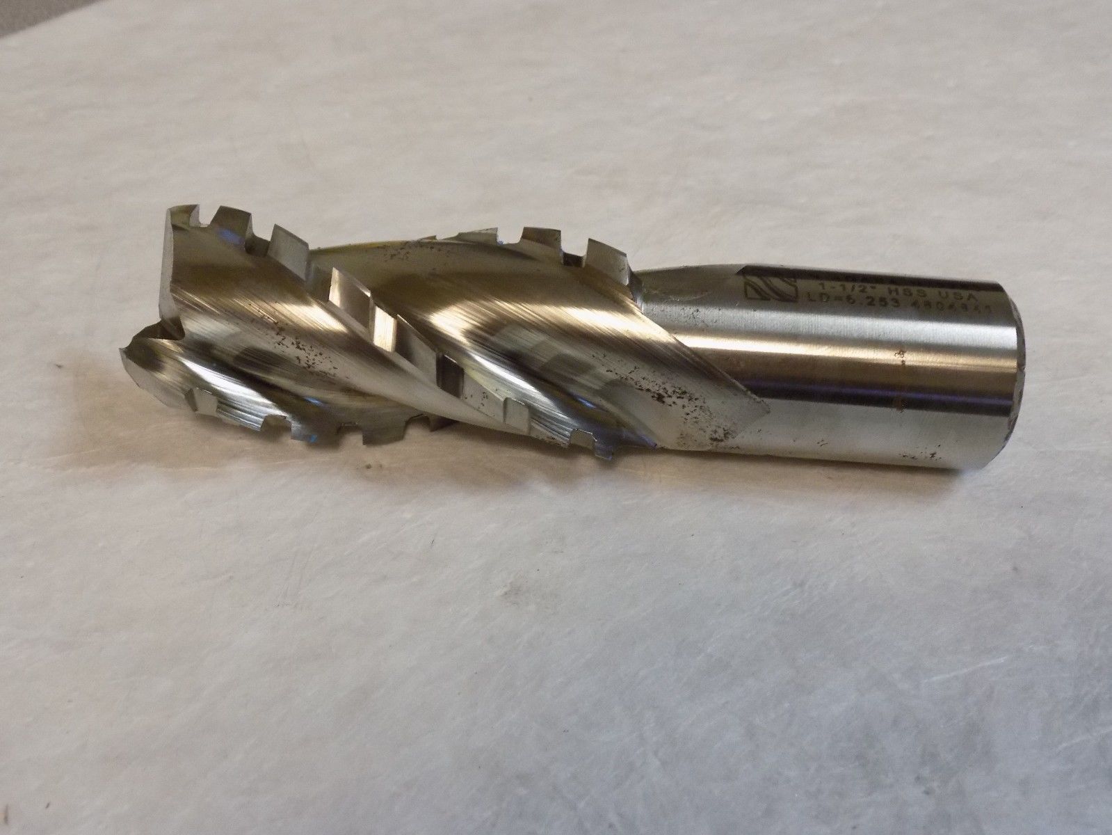 Niagara Cutter Roughing End Mill Single Square End 11/2" Dia 3FL HSS