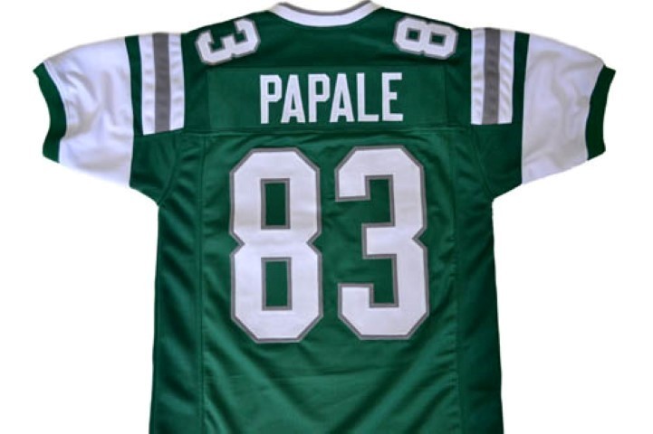 Vince papale  83 invincible movie new men football jersey green 2