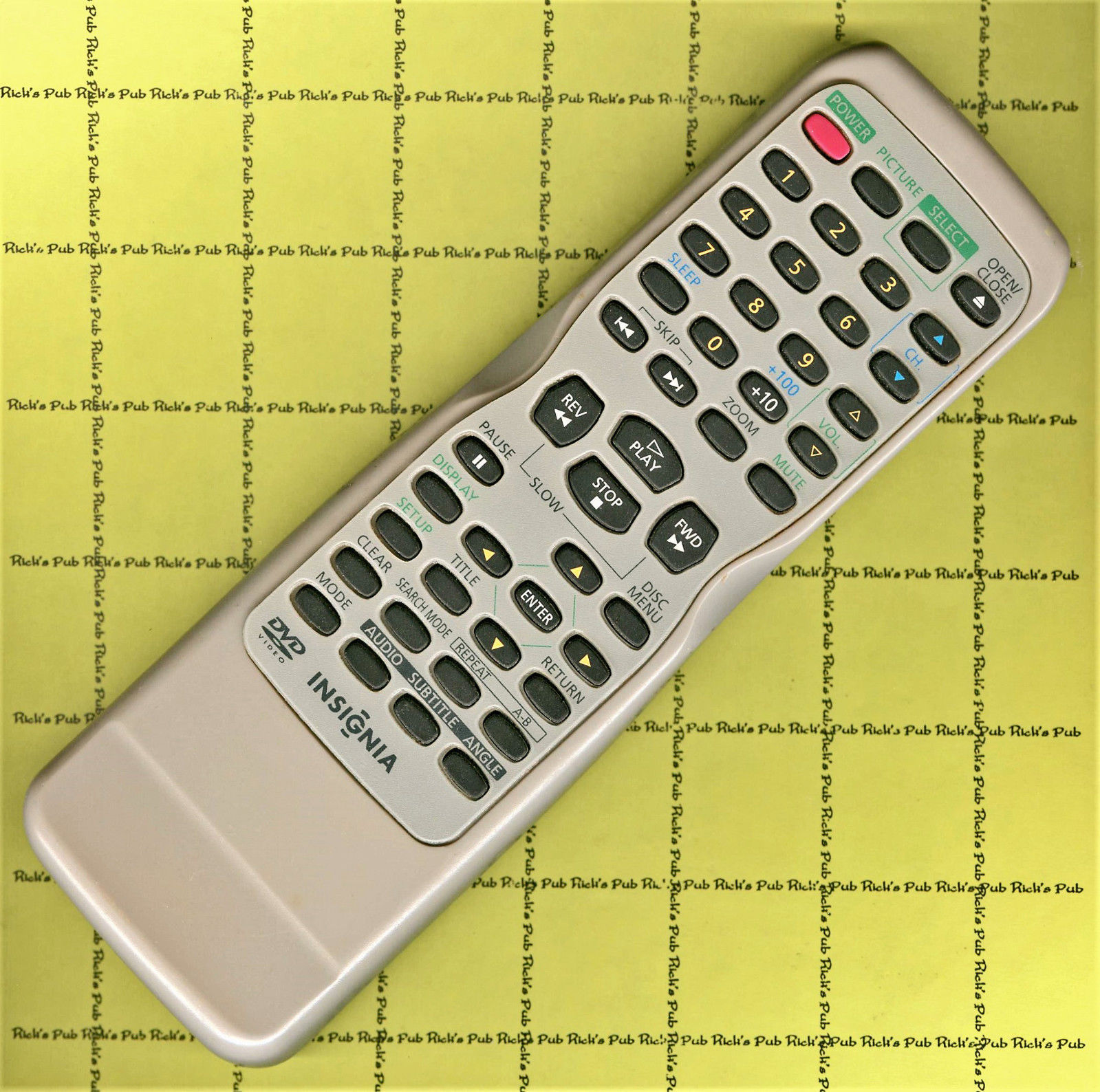 Insignia CRT TV DVD Combo REMOTE ISTV040921 & TV040921 Owner MANUALS