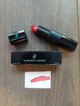 Vincent Longo Wet Pearl Lipstick Cherry Lane .12 Oz. NIB - $8.45
