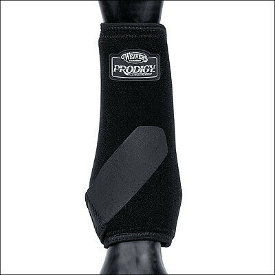 Med Weaver Prodigy Neoprene Horse Front Protective Athletic Boots Black U-6-S1
