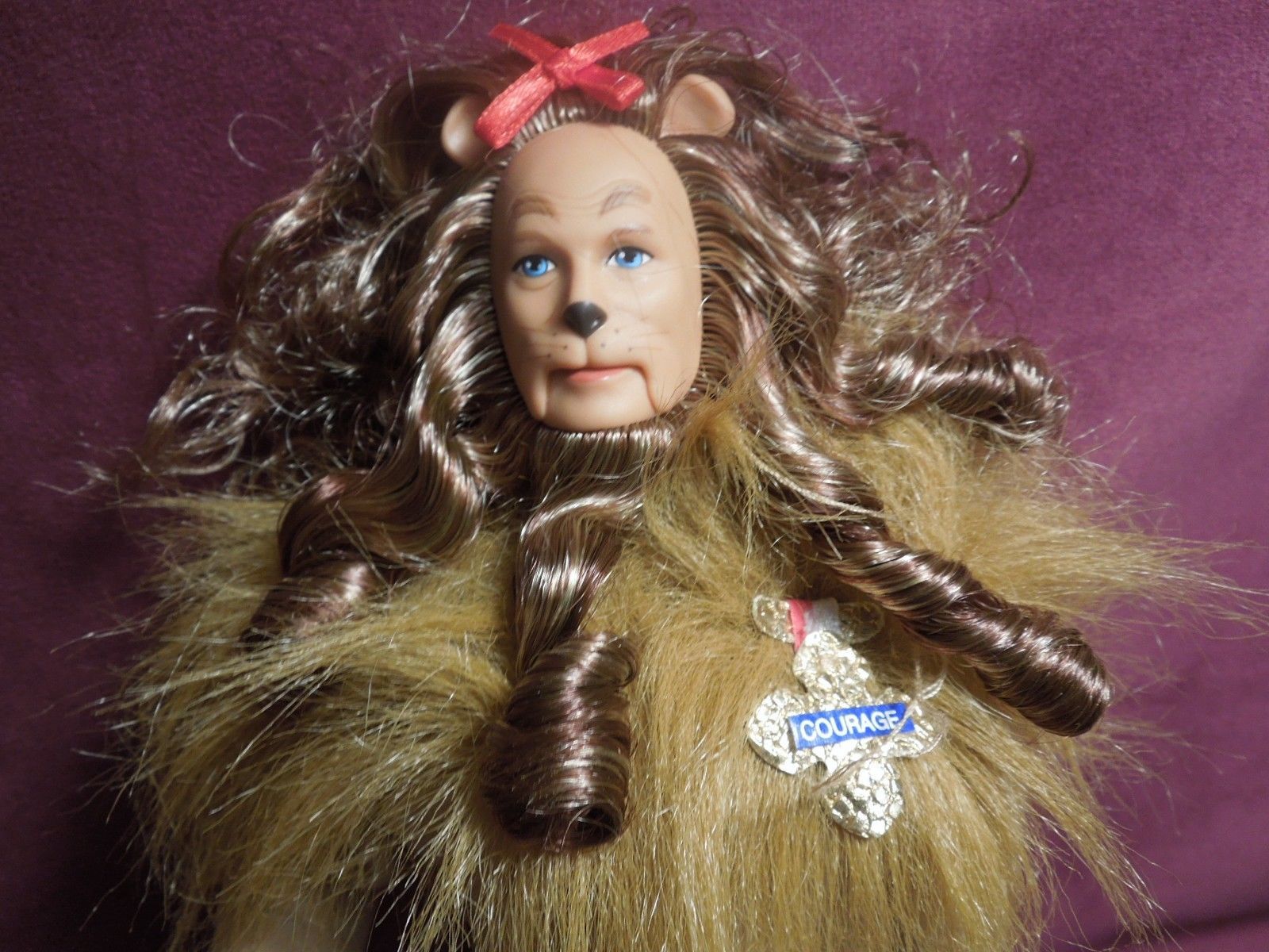 cowardly lion barbie doll