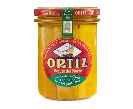 Ortiz Bonito del Norte White Tuna in Organic Extra Virgin Olive Oil