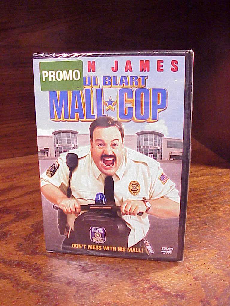 Paul Blart Mall Cop Promotional DVD, new and mostly sealed, Promo Copy ...