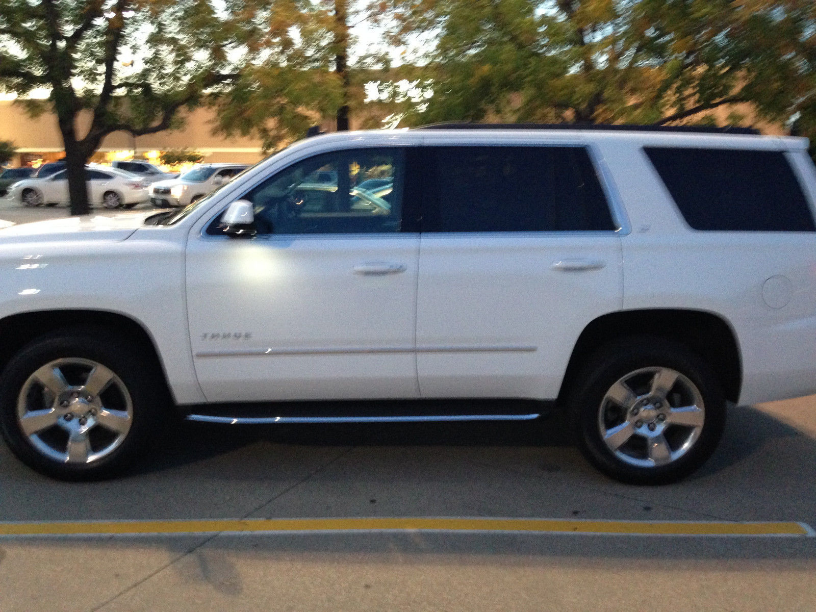 2015 CHEVY TAHOE SUBURBAN CHROME RUNNING BOARD MOLDING TRIM 2PC + 5YR
