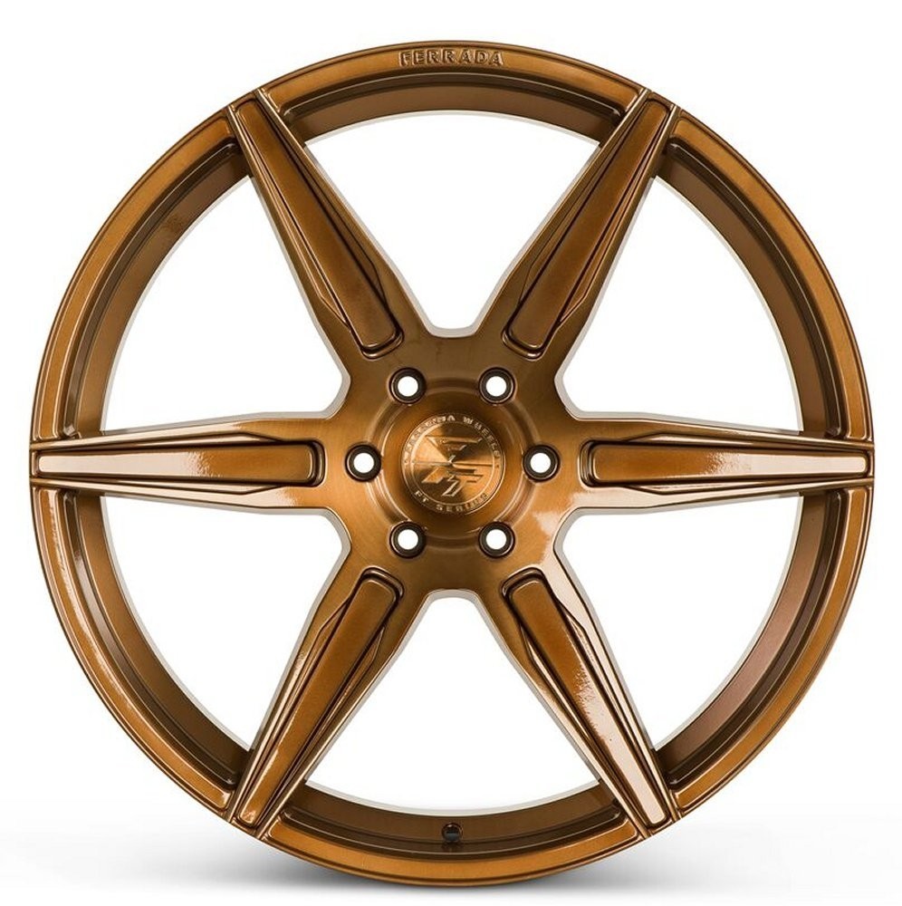 22x10.5 Ferrada FT2 5x130 45 Brushed Bronze Wheels Rims Set(4) 71.6 ...