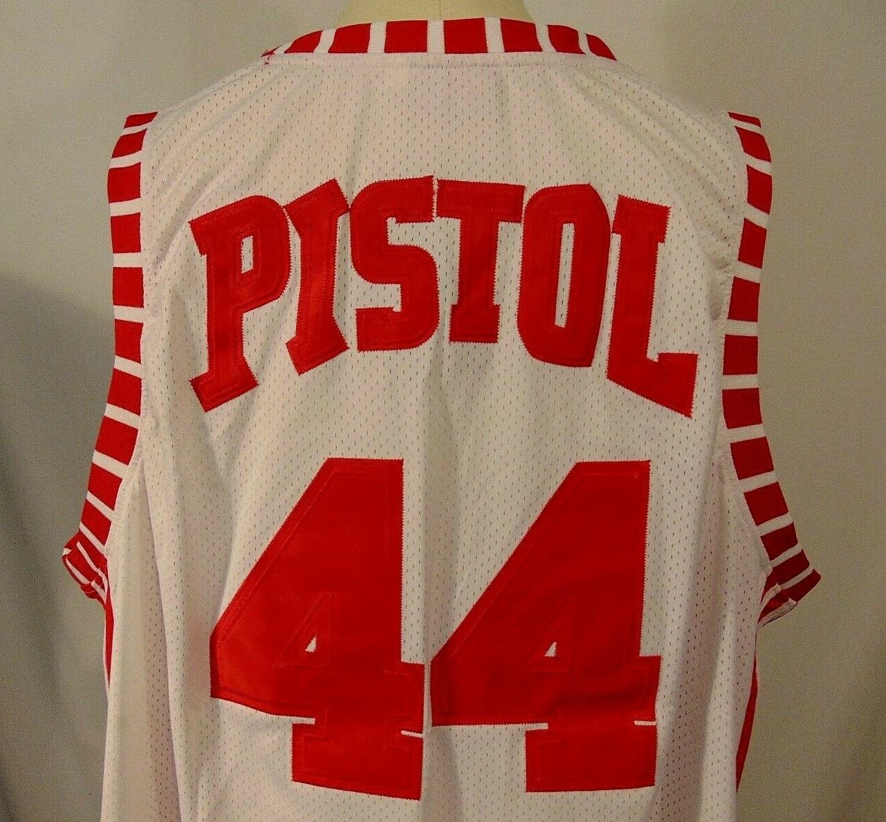 Pistol Pete Maravich #44 Atlanta Hawks NBA Jersey Mens 60 Mitchell ...