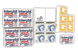 Interphil Ameripex and Eagle A Stamp Lot 18 Total - $3.99