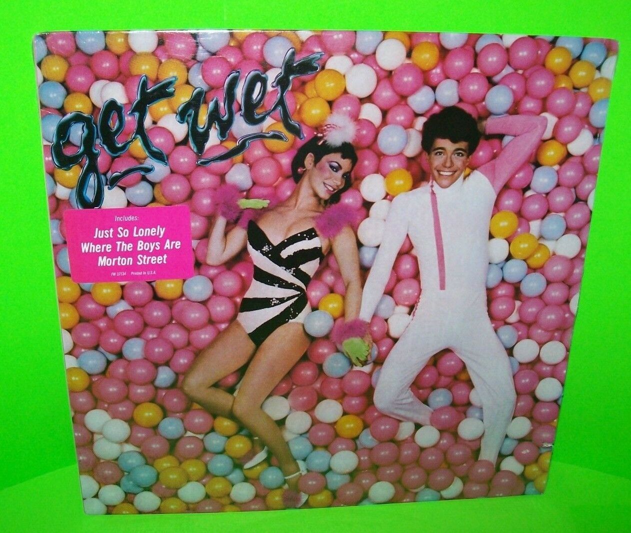 GET WET Vinyl LP Record Album 1981 Pop Rock New Wave Electronic SEALED