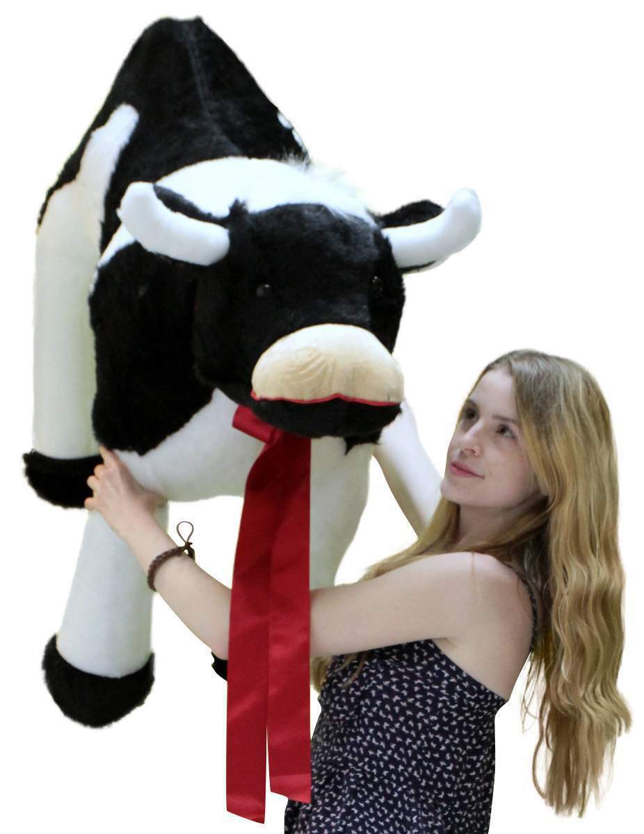 giant stuffed cow plush