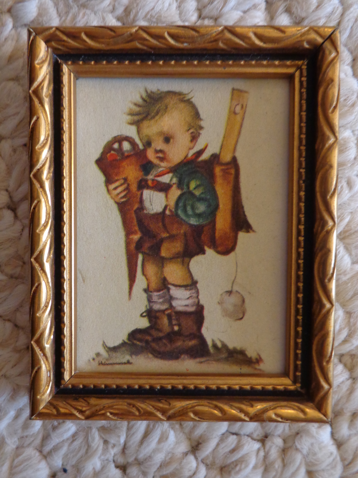 “8” Original Hummel Framed Prints (#1791) They Were Made In Western 