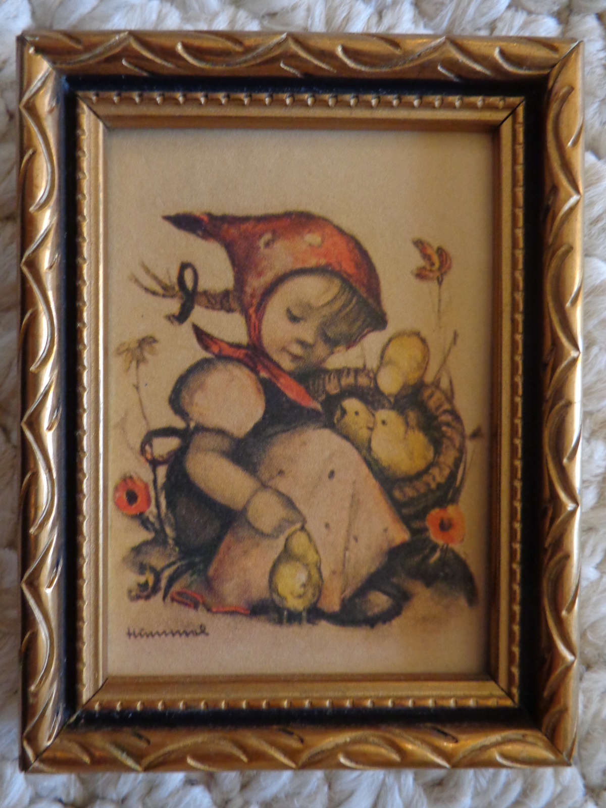 “8” ORIGINAL HUMMEL FRAMED PRINTS (#1791) They were Made in Western ...