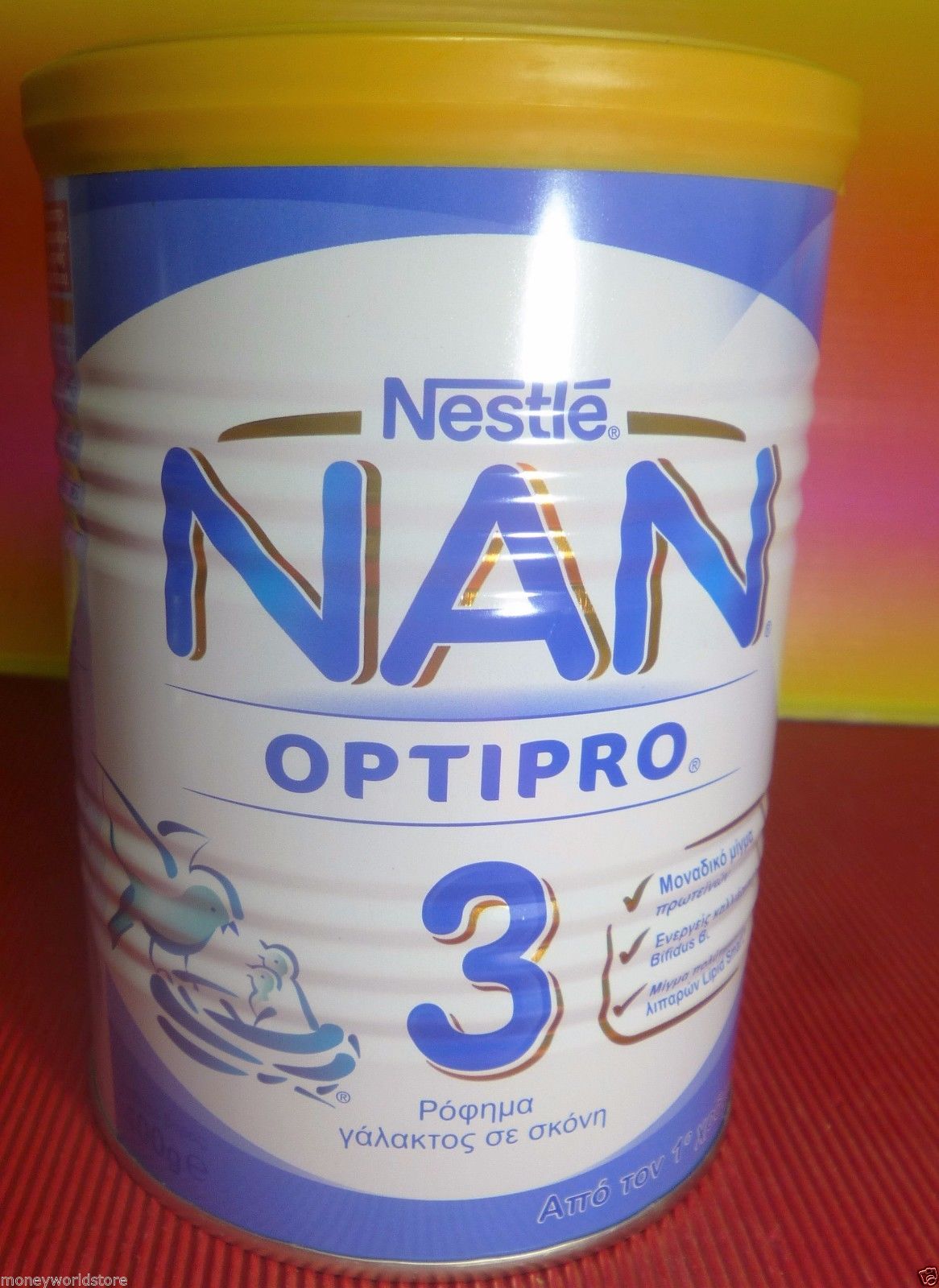 NESTLE MILK NAN 3 Milk TIN 400g FROM ONE YEAR OLD,FRESH,FREE SHIPPING ...