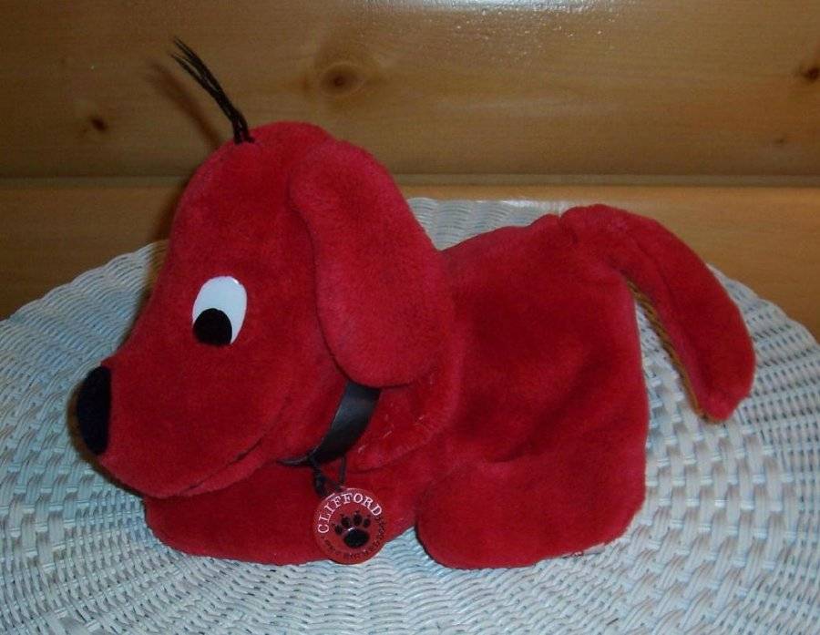 red dog plush