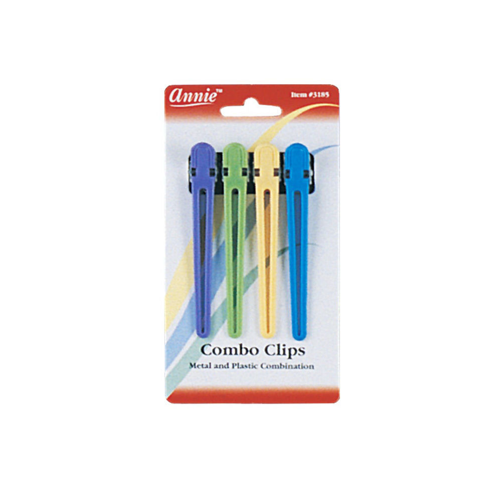 Annie Combo Clips Metal /& Plastic Combination Hair Control Pins Accessory #3185