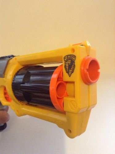 yellow nerf darts