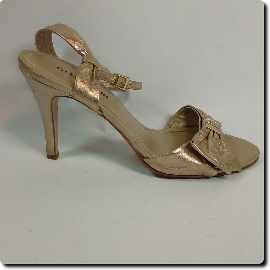 gianni bini gold heels