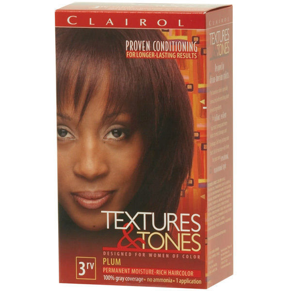 Clairol Textures & Tones Permanent Moisture Rich Hair Color 100% Gray ...