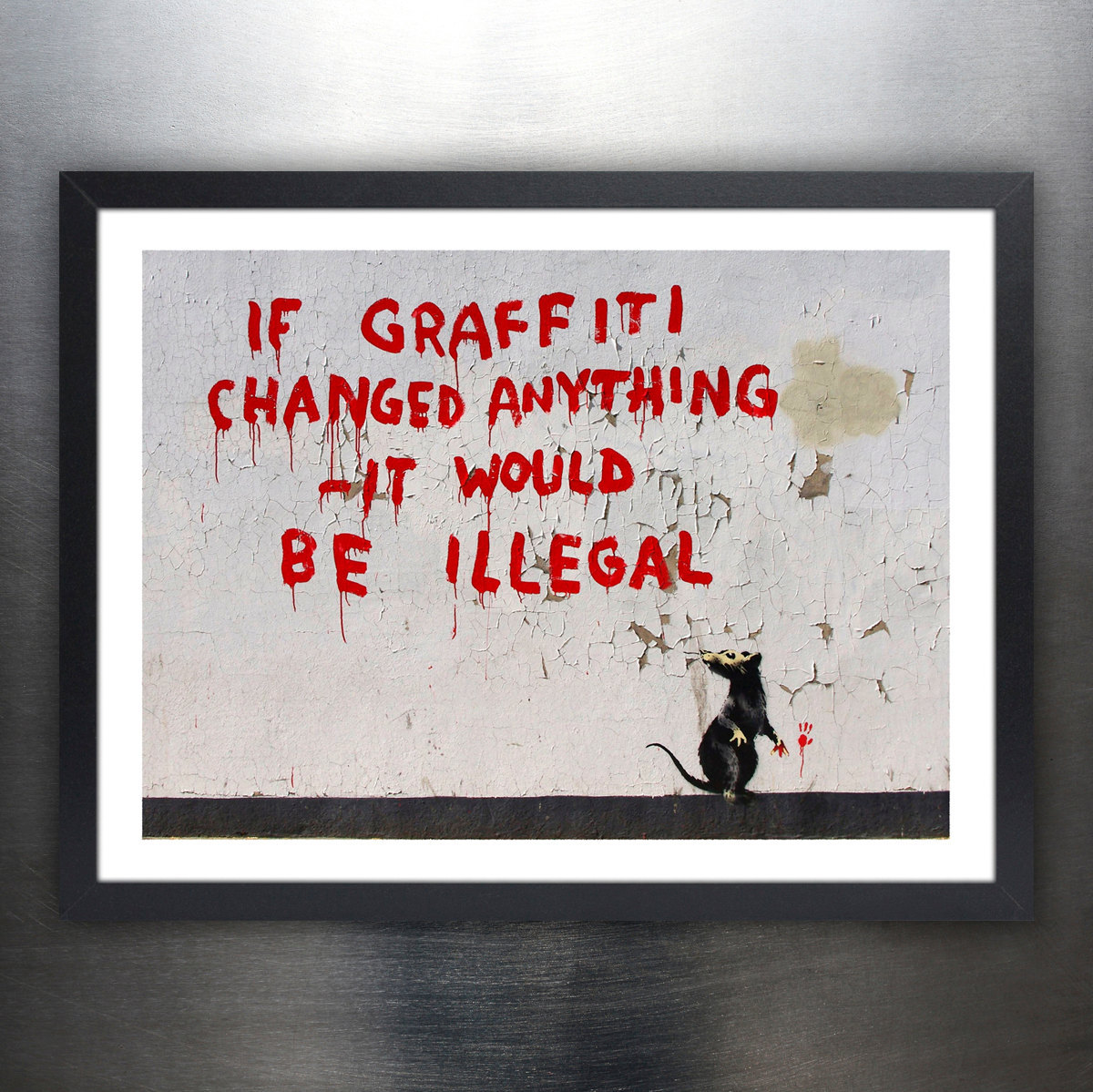 Banksy Street Artist Kate Moss Print A4 A3 A2 A1