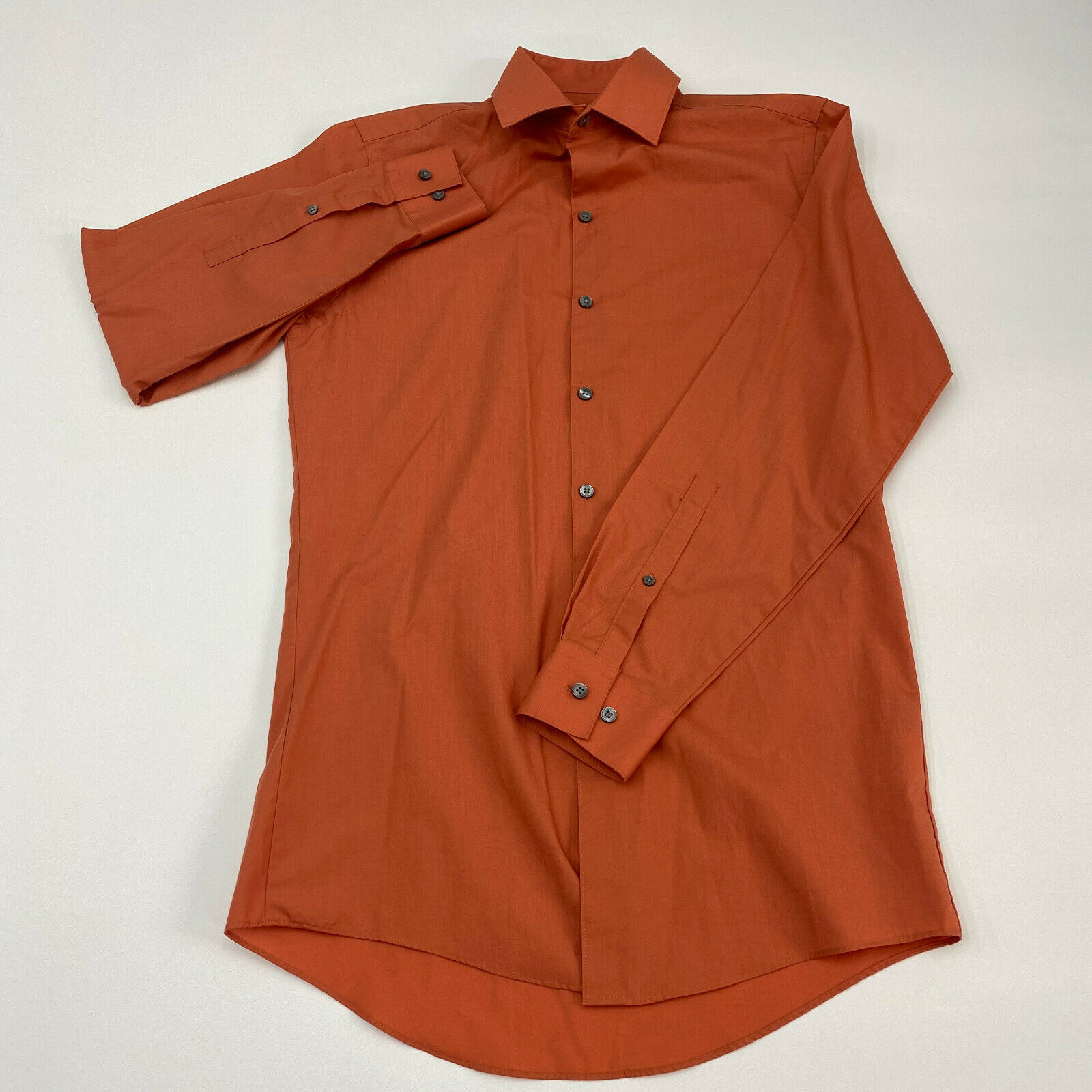 orange button up mens