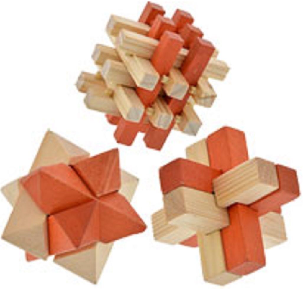 Brain Teaser 3D Wooden Puzzles, SELECT: Puzzle - Other