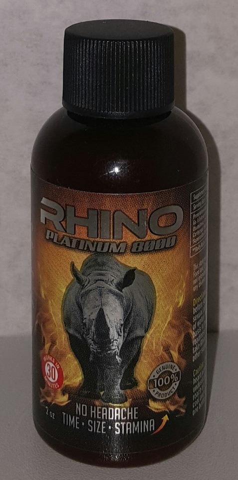 Rhino Platinum 8000 Male Enhancement Liquid ( 1 Bottle ...