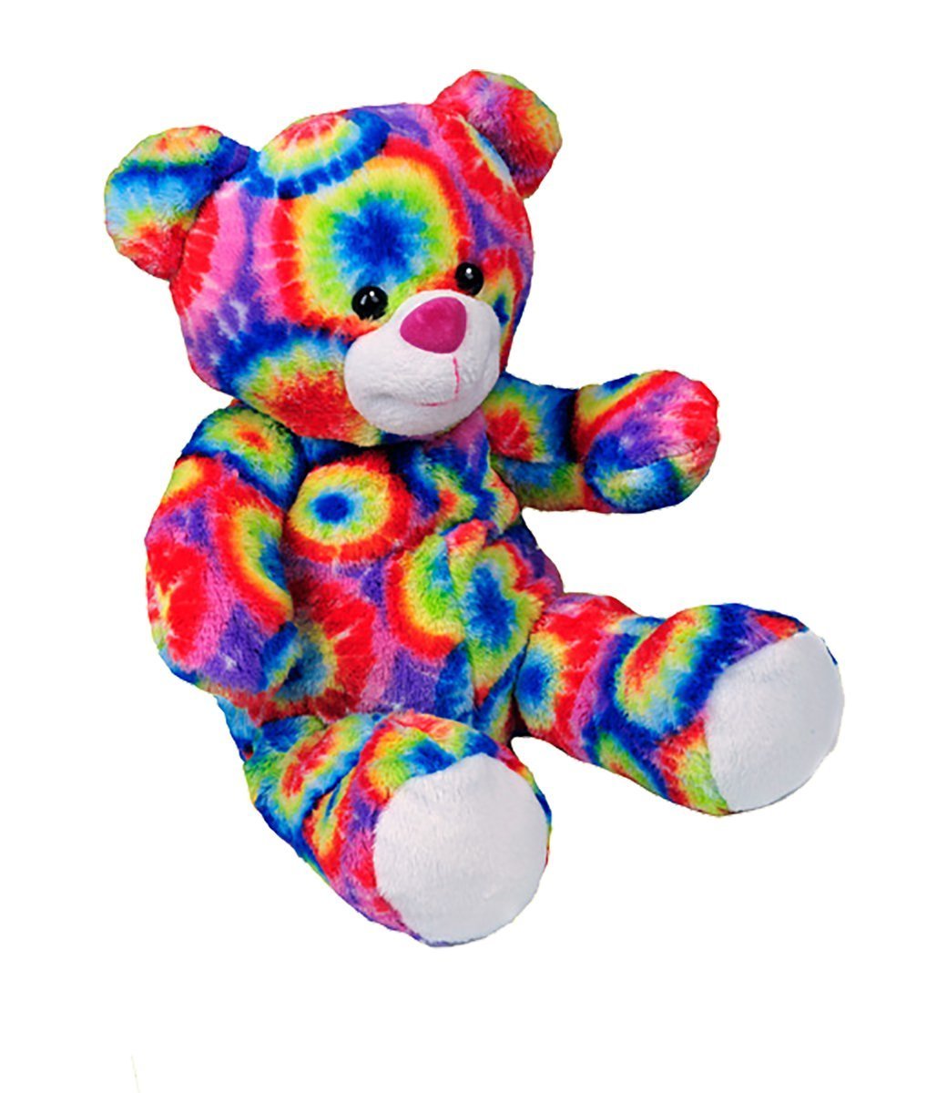 tie dye shirt with teddy bears