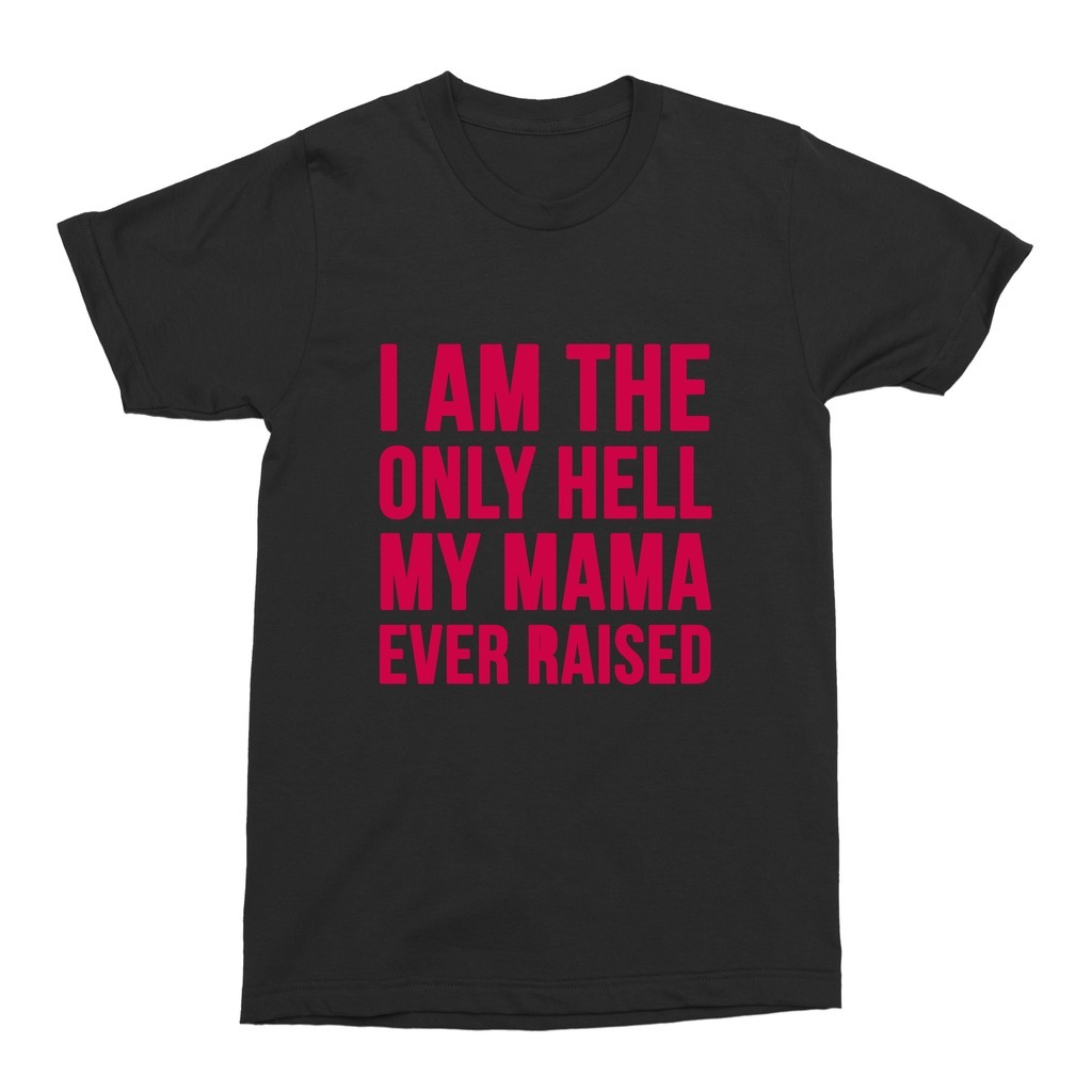 the only hell my momma ever raised shirt