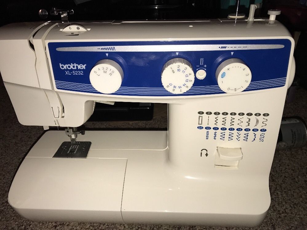 Brother XL 5232 Zig-zag Sewing Machine Without Pedal Foot Cord - Sewing