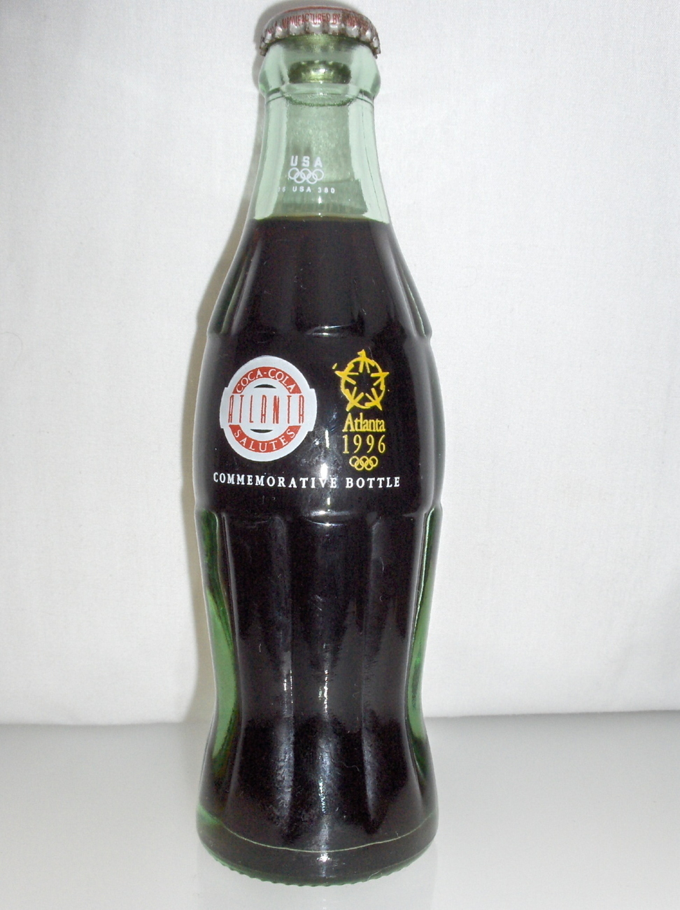 Atlanta 1996 Centennial Olympic Salute Coca Cola coke Bottle Bottles